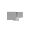 PLAFONE DA SOFFITTO IN GESSO CERAMICO X 5 GU10