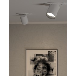FARETTO AD INCASSO ORIENTABILE CCT 6W 540LM D.90