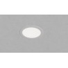 PANNELLO LED SLIM  ROTONDO BIANCO CCT 12 W 1200LM DIAMETRO 17 COMPLETO DI DRIVER
