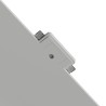 PUNTO LUCE DA INCASSO IN GESSO CERAMICO CON LED BRIDGELUX  10X10 H7 COMPLETO DI BASE 3CCT