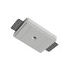 PUNTO LUCE DA INCASSO IN GESSO CERAMICO LED BRIDGELUX  10X10 H7 COMPLETO DI BASE 3CCT