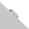 PUNTE LUCE DA INCASSO IN GESSO CERAMICO CON LED BRIDGELUX 10X10 H7 COMPLETO DI BASE - 3CCT