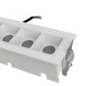Manova 10 Bianco - FARETTO LED INTEGRATO IN ALLUMINIO BIANCO 20W CCT IP20