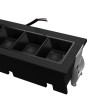 Mantova 10 Nero - FARETTO LED INTEGRATO IN METALLO NERO 20W CCT IP20
