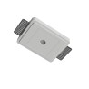 PUNTO LUCE DA INCASSO IN GESSO CERAMICO CON LED BRIDGELUX  10X10 H7 COMPLETO DI BASE 3CCT