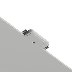 PUNTO LUCE DA INCASSO IN GESSO CERAMICO LED BRIDGELUX  10X10 H7 COMPLETO DI BASE 3CCT
