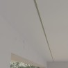 Boreale 1Mt - BINARIO IN ALLUMINIO AD INCASSO PER STRIP LED E FILO TENDA DA 1MT
