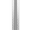 ALLOGGIO LED DA INCASSO IN ALLUMINIO 2MT 24MM COMPLETO DI COVER