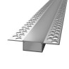 ALLOGGIO LED DA INCASSO IN ALLUMINIO 2MT 24MM COMPLETO DI COVER