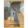 ALLOGGIO LED IN CARTONGESSO DA 13MM DA 2MT COMPLETO DI COVER P1