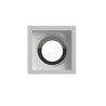 APPLIQUE A PARETE IN GESSO CERAMICO CUBO DOPPIA EMISSIONE X 2 GU10 21X7,5 CM