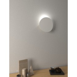 LAMPADA A PARETE IN METALLO ORO 7W 840LM CCT IP20 18X18CM