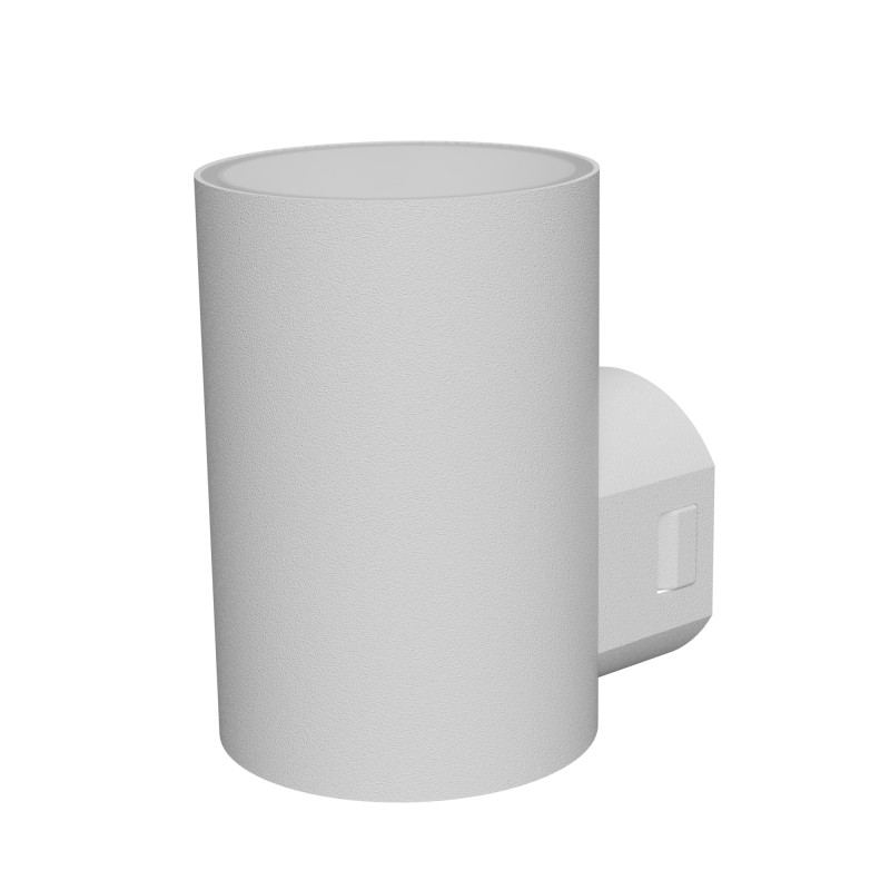 APPLIQUE DA ESTERNO IN TERMOPLASTICA BIANCO  IP65 CCT 8W 980LM  11,7X7,8X10CM