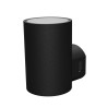 APPLIQUE DA ESTERNO IN TERMOPLASTICA NERO IP65 CCT 8W 980LM  11,7X7,8X10CM
