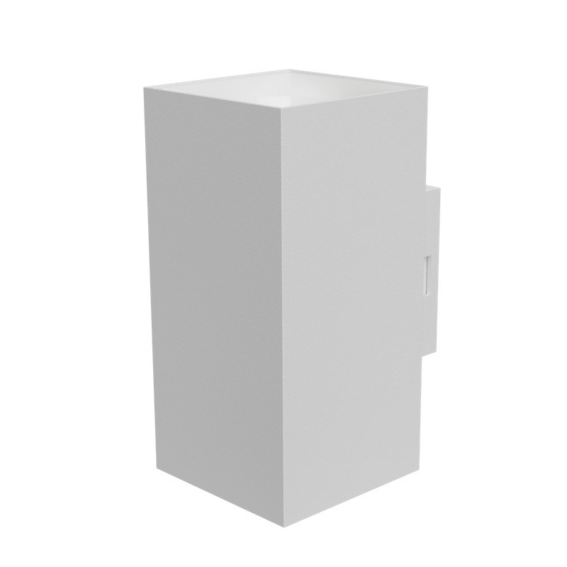 APPLIQUE DA ESTERNO IN TERMOPLASTICA BIANCO IP65 UP&DOWN 2X8W 1960LM CCT 16X7,8X10CM