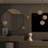 LAMPADA DA TAVOLO ORO SPAZZOLATO X 1 E14