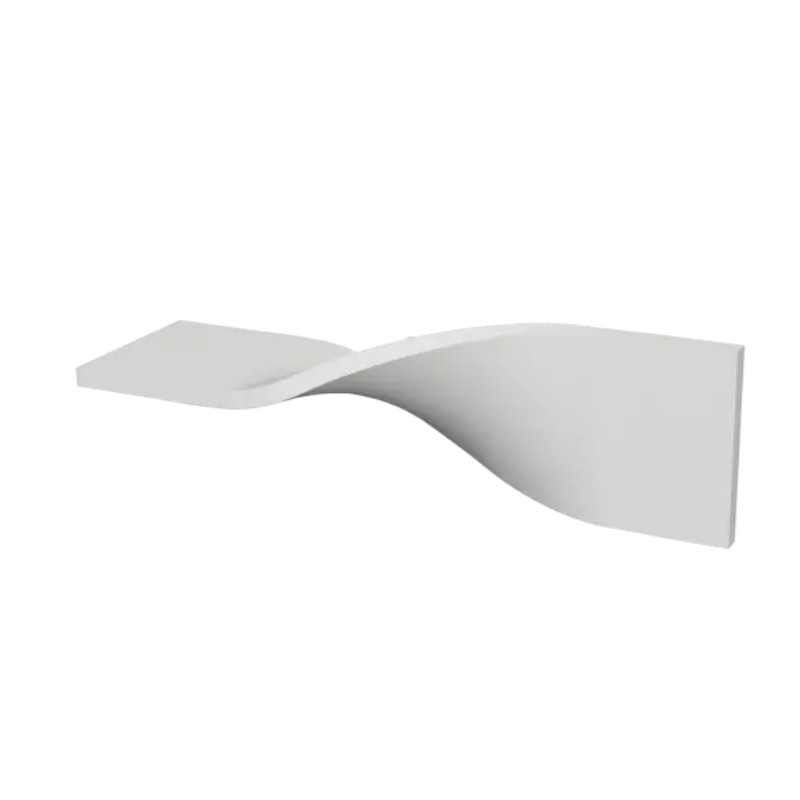 APPLIQUE IN GESSO CERAMICO MENSOLA X 1 R7S