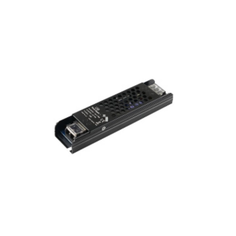 Alimentatore 24V 2,5Ampere 60W con scocca in alluminio dim: 145*34*23