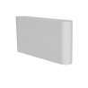 LAMPADA A PARETE IN ALLUMINIO BIANCO IP65 12W CCT 17,5X9CM