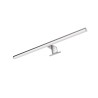 LAMPADA DA BAGNO IN POLICARBONATO CROMO SPAZZOLATO 8W 640LM 4000K IP44 50CM