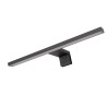 LAMPADA DA BAGNO IN POLICARBONATO  NERO  5W 400LM 4000K IP44 30CM