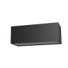 APPLIQUE DA ESTERNO 1P65 IN ALLUMINIO 2CCT 30XH12XP10,8CMANTRACITE 36W 4100 LUMEN