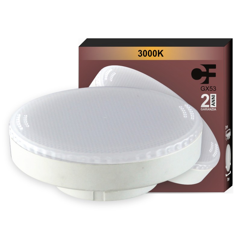 LAMPADINA GX53 8W 3000K