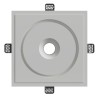 PORTAFARETTO DA INCSSSO IN GESSO CERAMICO X 1 GU10 E X STRIP NON INCLUSA FORO 30X30H11