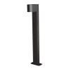 PALO DA ESTERNO  IN  ALLUMNIO IP54 X 1 GU10 ANTRACITE 14X70CM