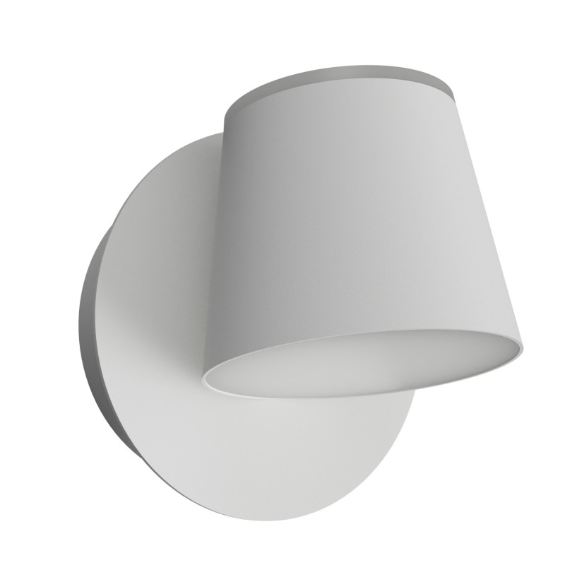 LAMPADA A PARETE ORIENTABILE  8W CCT BIANCO 13CM