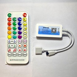 KIT TELECOMANDO E CENTRALINA RGB+W 12V/72W  24V/144W