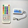 KIT TELECOMANDO E CENTRALINA RGB+W 12V/72W  24V/144W