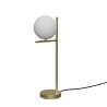 LAMPADA DA TAVOLO ORO SPAZZOLATO X 1 E14